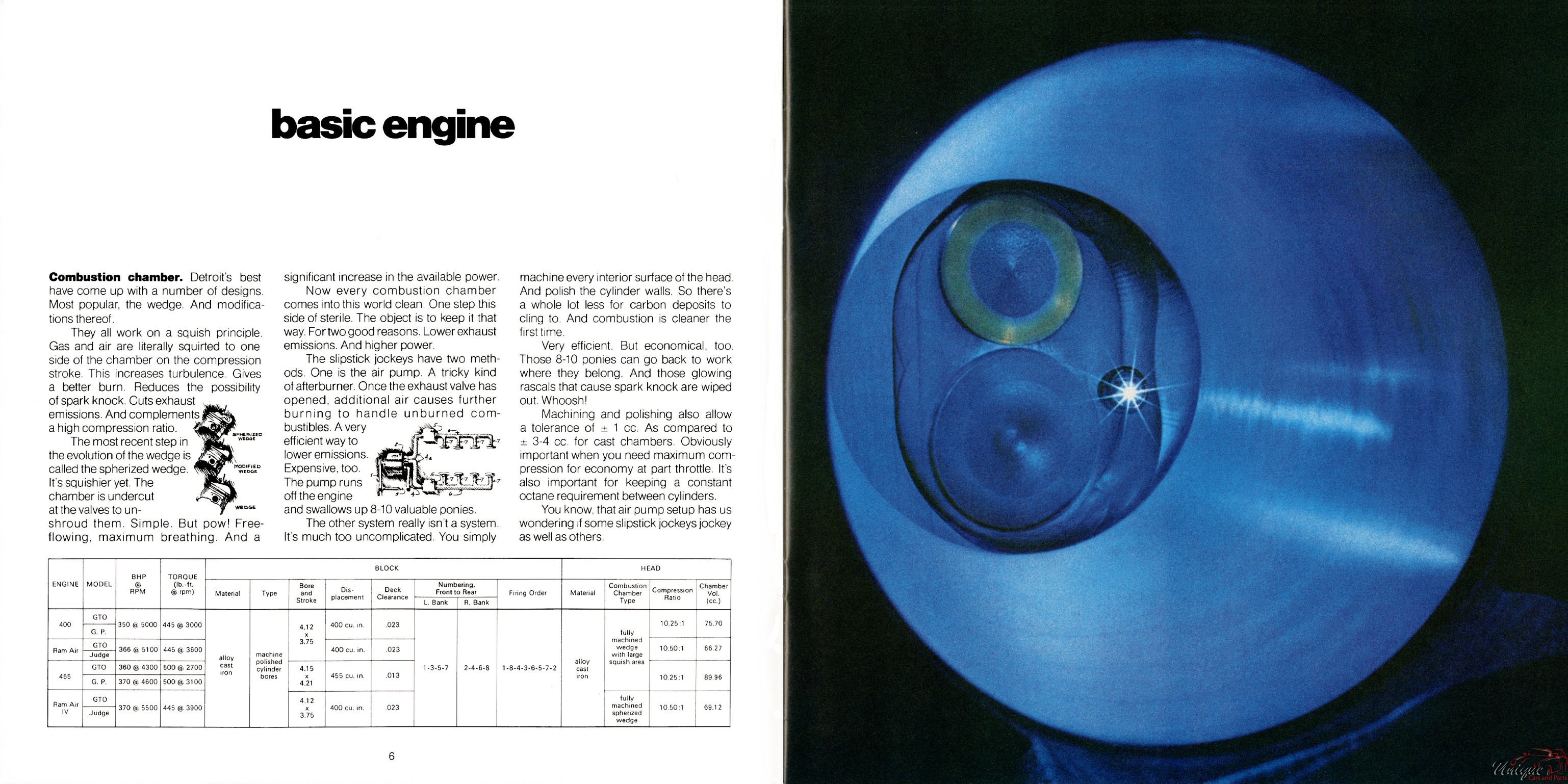 1970 Pontiac Performance Brochure Page 5